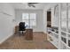 Functional home office with a desk, chair, and natural light, perfect for remote work or study at 5045 Preserve Pl, Firestone, CO 80504