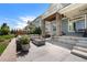 Lovely outdoor space with a seating area and fire pit, perfect for entertaining at 4960 Malaya St, Denver, CO 80249