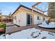 Relaxing hot tub on deck overlooking backyard at 1488 S Fairfax St, Denver, CO 80222