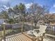 Inviting back deck area perfect for outdoor relaxation and enjoying the view at 11002 E Ohio Pl, Aurora, CO 80012