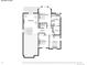 Second floorplan showing the layout of bedrooms and bathrooms at 5457 S Valdai St, Aurora, CO 80015