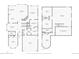 Floorplans displaying the layouts of both the first floor and the basement at 10340 Winona Ct, Westminster, CO 80031