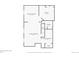Basement floorplan shows unfinished basement layout, bedroom, bathroom and closet at 5554 S Ward Way, Littleton, CO 80127