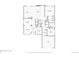 Floorplan showing the first floor, including the living room, kitchen, primary bedroom and garage at 5554 S Ward Way, Littleton, CO 80127