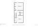Upstairs floor plan featuring a primary bedroom, bathroom, and additional bedroom layout at 1517 S Owens St # 9, Denver, CO 80232