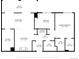 Detailed floor plan highlighting the layout and dimensions of the home's rooms at 7865 E Mississippi Ave # 105, Denver, CO 80247