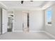 Bedroom featuring openings to other parts of the home at 2990 S Juliet Ct, Strasburg, CO 80136