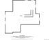 Basement floor plan layout of home at 423 Rogers Way, Castle Rock, CO 80104
