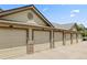Attached garages offer convenience, with brick accents that add a touch of traditional style to this property at 23346 E 5Th Pl # 101, Aurora, CO 80018