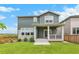 Lush green backyard featuring a charming porch, ideal for relaxation and outdoor enjoyment at 2520 Canfield Ln, Erie, CO 80026