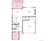 Detailed first floor plan featuring a study, kitchen, great room, dining area, and 2-car garage at 4273 Ridgewalk Pt, Castle Rock, CO 80108