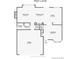 Floorplan of the main level, with the garage, Gathering room, living room, kitchen and laundry room layout at 10510 Berthoud Way, Parker, CO 80134