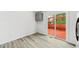 Dining area with sliding door access to the outdoor deck for easy entertaining at 2777 S Sedalia St, Aurora, CO 80013