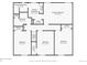 Upstairs floor plan shows primary and secondary bedrooms, closets, and bathrooms at 6768 Vivian St, Arvada, CO 80004
