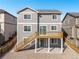 Home exterior showing a well-designed backyard, deck and patio at 7686 Grady Cir, Castle Rock, CO 80108