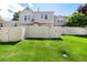 Spacious backyard with a well-maintained lawn and a privacy fence, perfect for outdoor activities at 9713 W Chatfield Ave # F, Littleton, CO 80128
