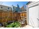 Cozy backyard area with a wooden fence providing privacy at 1621 S Idalia Cir # D, Aurora, CO 80017