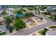 A neighborhood with mature trees, sidewalks and well-maintained lawns at 5112 Duluth Ct, Denver, CO 80239