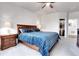 Spacious bedroom with walk-in closet and plush carpeting at 77 N Irvington St, Aurora, CO 80018