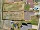 Aerial view of the property showing the expansive backyard and surrounding neighborhood at 831 Sable Blvd, Aurora, CO 80011