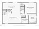 Basement floor plan with unfinished rooms for flexible living and storage at 831 Sable Blvd, Aurora, CO 80011