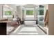 Beautiful bathroom with soaker tub, walk-in shower, and a large picture window at 5575 Jackpine Rd, Evergreen, CO 80439