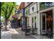 A street lined with local restaurants and businesses, offering a vibrant community atmosphere at 310 Judson St, Longmont, CO 80501