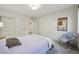 Comfortable bedroom with a modern design and plenty of natural light from the lower-level windows at 350 15Th St, Boulder, CO 80302