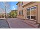 Cozy home back patio with a concrete foundation and sliding door access at 24269 E Arapahoe Pl, Aurora, CO 80016