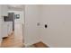 Convenient laundry area with hookups for washer and dryer at 3401 W Virginia Ave, Denver, CO 80219