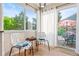 Cozy sitting area with a view of the outdoor patio at 7 Shetland Ct, Highlands Ranch, CO 80130