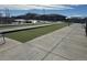 Beautiful clubhouse with bocce ball court that provides an outdoor space for community gatherings at 9035 S Shawnee Ct, Aurora, CO 80016
