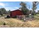 Spacious backyard with outbuilding and a fenced garden, perfect for outdoor enjoyment at 20155 E Davies Ave, Centennial, CO 80016