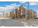 Exterior view of modern townhomes on a city street at 1012 Bannock St, Denver, CO 80204