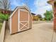 Storage shed in back of property at 2797 S Newton Way, Denver, CO 80236