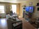 Comfortable living room with lots of natural light at 8781 N Pierce Way # 102, Arvada, CO 80003