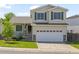 Beautiful two-story home with a well-kept lawn and attached two-car garage at 19524 Montview Dr, Aurora, CO 80011