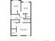 Detailed floor plan showcasing the layout of the bedrooms, bathrooms, and walk-in closets at 19524 Montview Dr, Aurora, CO 80011
