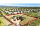 Stunning aerial view of a sprawling estate, complete with a home and large lot at 6191 S Olathe St, Centennial, CO 80016