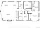 First floor plan featuring living room, dining area, kitchen, laundry, bedrooms, and bathrooms at 6191 S Olathe St, Centennial, CO 80016