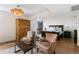 Comfortable bedroom featuring a seating area and a view of the balcony at 1020 15Th St # 42A, Denver, CO 80202