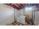 Basement laundry area including a washer and dryer at 7081 Warren Dr, Denver, CO 80221