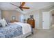 Bedroom with king-size bed and dresser at 3925 Broadview Pl, Castle Rock, CO 80109