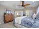 Bedroom with a king bed and ample closet space at 3925 Broadview Pl, Castle Rock, CO 80109