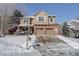 Two-story house with a brick facade and attached two-car garage at 3925 Broadview Pl, Castle Rock, CO 80109