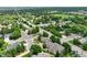 Aerial view featuring mature trees, well-maintained homes, and quiet streets at 3784 Swadley St, Wheat Ridge, CO 80033
