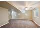 Spacious unfinished basement with carpet at 3784 Swadley St, Wheat Ridge, CO 80033