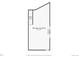 Floor plan of unfinished basement with laundry area and stairs leading up at 1612 N High St, Denver, CO 80218
