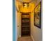 Cozy hallway with a bookcase that hides a secret passage. Perfect for a hideaway at 5893 Lasso Pl, Parker, CO 80134