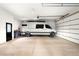 Large garage with RV parked inside at 1462 S Vine St, Denver, CO 80210